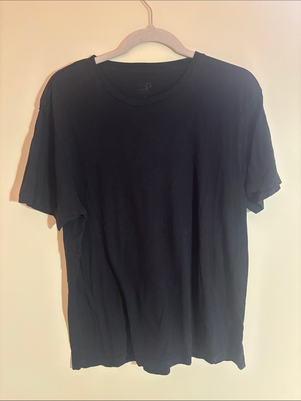 Barney's New York CO-OP Classic Men’s Black Crew Neck Short-Sleeve Shirt -sz M